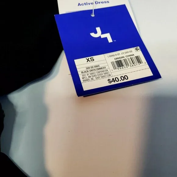 JoyLab Black Onyx Womens Active Dress XS Tiered Ruffle Skirt Workout,Casual Wear - Picture 3 of 14